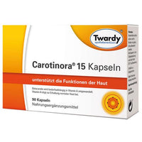 Beta-carotene, CAROTINORA 15 capsules UK