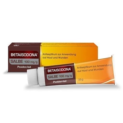 BETAISODONA ointment 25 g povidone iodine UK