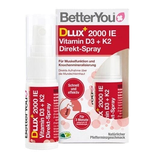 BETTERYOU Vitamin D3+K2 direct spray UK