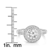 Bezel engagement ring UK