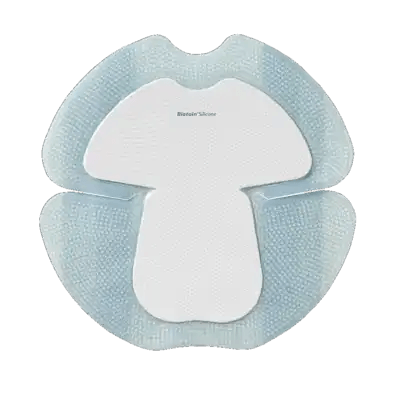 BIATAIN silicone dressing, foam heel 18x18 cm UK