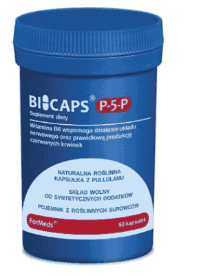 BICAPS P-5-P Vitamin B6, pyridoxal 5-phosphate capsules UK