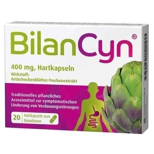 BILANCYN 400 mg hard capsules 20 pc UK