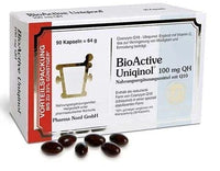 BIO ACTIVE Uniqinol 100 mg QH fatigue and tiredness UK