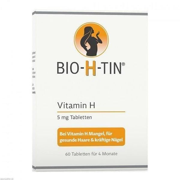 BIO-H-TIN Vitamin H 5 mg for 4 months tablets UK