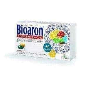 BIOARON CONCENTRATION x 60 capsules twist-off, learning disabilities UK