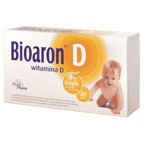 BIOARON D Oral drops twist-off x 90 capsules for children and infants from the first days of life UK