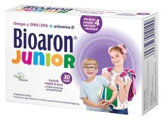 Bioaron Junior x 30 chewable capsules UK