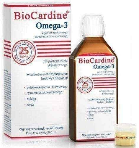 BioCardine Omega-3 200 ml UK
