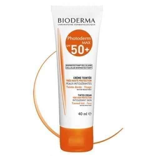 BIODERMA PHOTODERM MAX TINTED COLOR COLOR for face, for uneven complexion - SPF 50+ / UVA 38 - 40 ml. UK