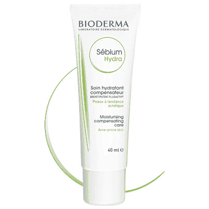 BIODERMA Sebium Hydra Moisturizing cream for oily skin prone to acne 40ml UK
