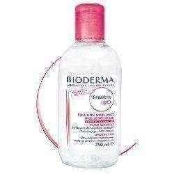 BIODERMA Sensibio H2O micellar liquid facial cleansers and washing makeup 250ml UK