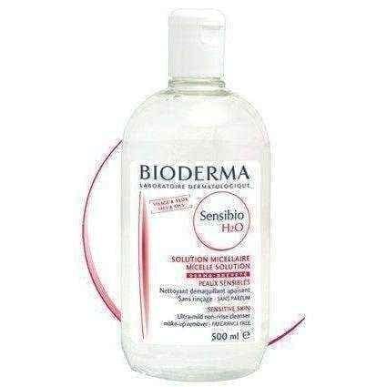 BIODERMA Sensibio H2O micellar liquid facial cleansers and washing makeup 500ml UK