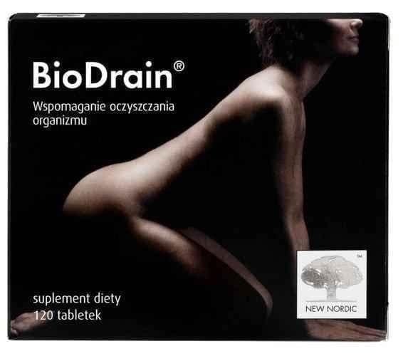 BIODRAIN x 120 tablets, detox cleanse UK