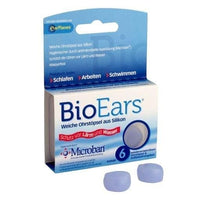 BIOEARS silicone earplugs antimicrobial UK