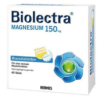 BIOLECTRA Magnesium 150 mg lemon effervescent tablets UK