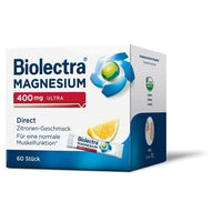 BIOLECTRA Magnesium 400 mg Ultra Direct Lemon UK