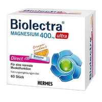 BIOLECTRA Magnesium 400 mg ultra Direct Orange 60 pc UK