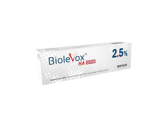 Biolevox Ha One 2.5% intra-articular gel 4.8 ml pre-filled syringe UK