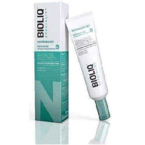 BIOLIQ SPECiALIST Imperfections cream reducing acne lesions for the night UK