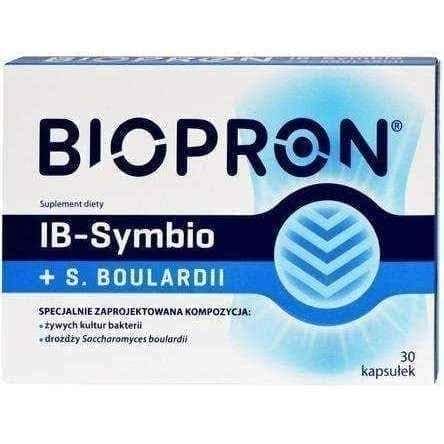 BIOPRON IB-Symbio + S. Boulardii x 30 capsules UK