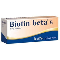 BIOTIN BETA 5 tablets 90 pc biotin for hair benefits UK