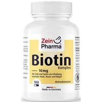 BIOTIN COMPLEX 10 mg + zinc + selenium high dose caps. 180 pcs UK