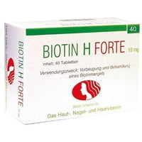 BIOTIN H forte tablets, vitamin H UK
