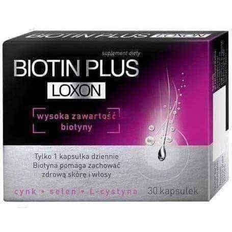 Biotin Plus Loxon x 30 capsules UK