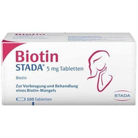 BIOTIN STADA 5 mg biotin deficiency tablets UK