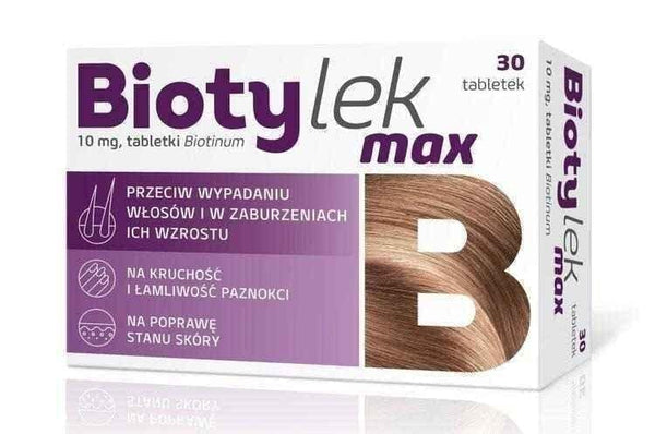 Biotylek MAX 0.01g x 30 tablets UK