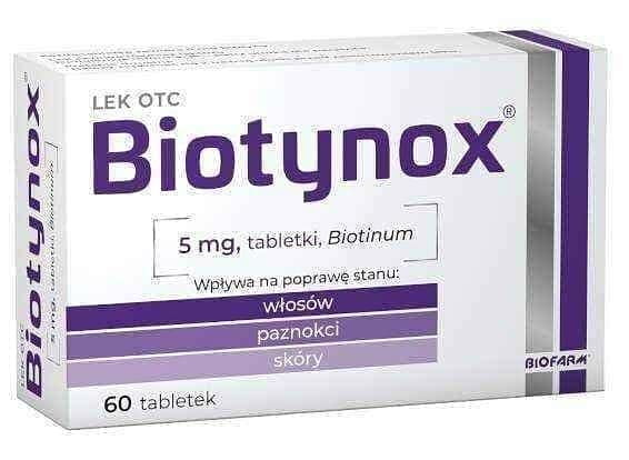 Biotynox 5mg x 60 tablets UK