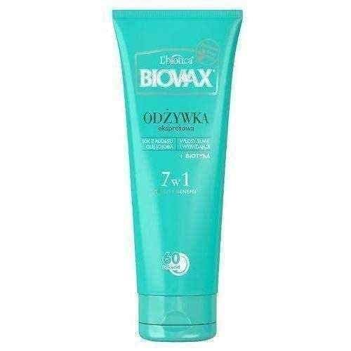 BIOVAX BB conditioner 60 seconds for weak and dropping hair 200ml UK