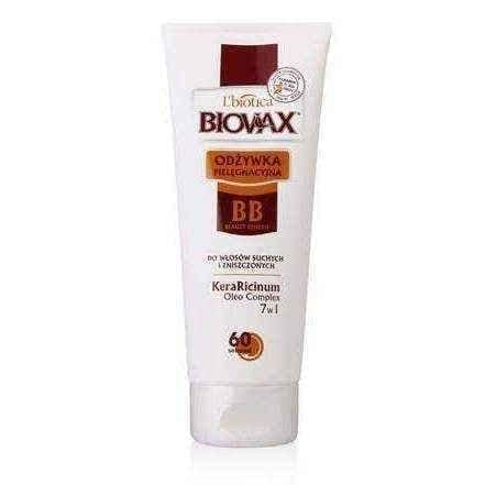 BIOVAX conditioner BB 60 seconds to dry and damaged hair 200ml UK