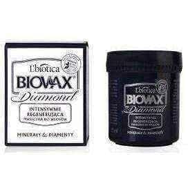 BIOVAX Glamor Diamond Minerals & Diamonds mask for all hair types 125ml UK