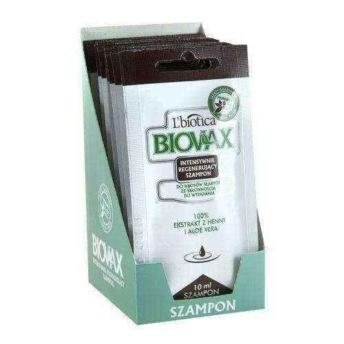 BIOVAX Intensely Regenerating Mask for hair weak and falling out 10 x 20ml sachets UK