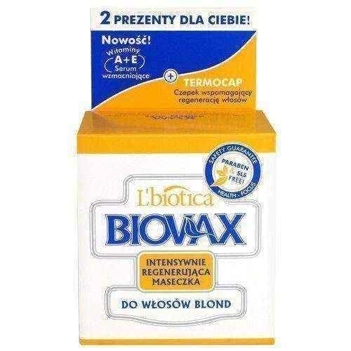 BIOVAX intensively regenerating mask for blonde hair 250ml UK