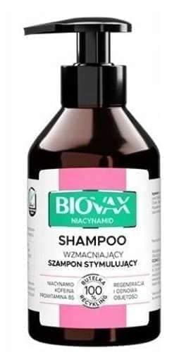 BIOVAX NIACYNAMID Strengthening stimulating shampoo 200ml UK