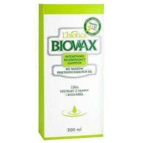 BIOVAX shampoo for oily hair 200ml UK