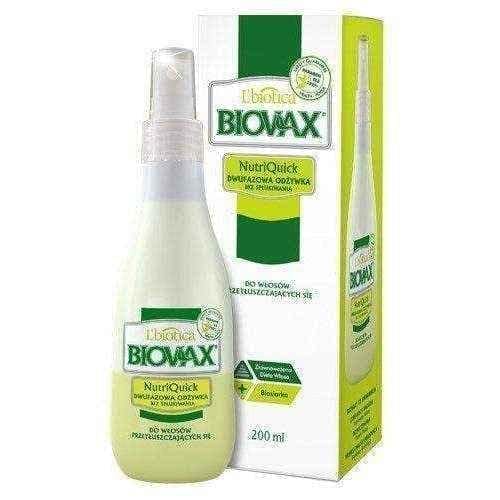 BIOVAX two-phase without rinsing conditioner for oily hair 200ml UK
