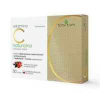 Biovitum Natural vitamin C x 30 tablets UK