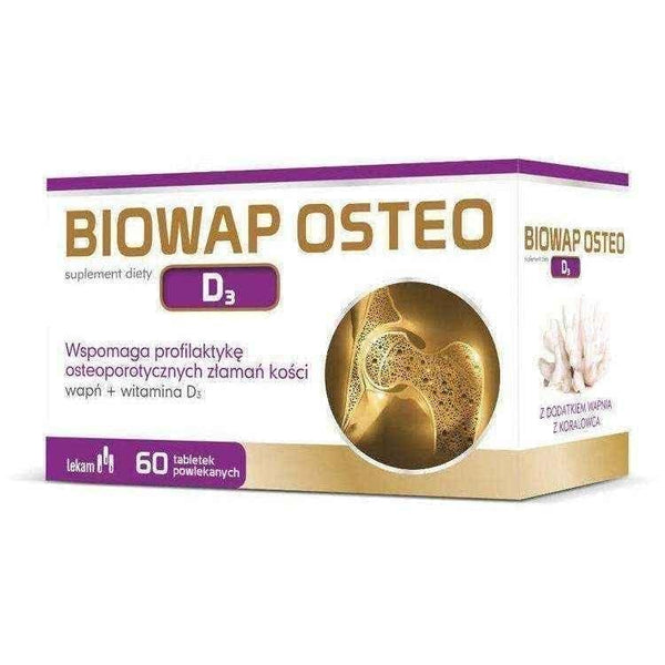 Biowap Osteo D3 x 60 tablets UK