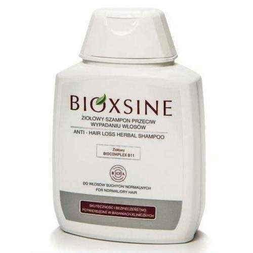 BIOXSINE herbal shampoo against hair dry and normal 300ml UK