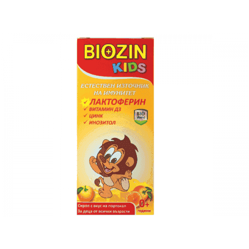 BIOZIN KIDS LAKTOFERIN syrup 100ml. / BIOZIN KIDS LACTOFERRIN UK
