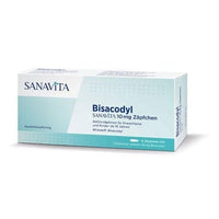 BISACODYL SANAVITA 10 mg suppository suppositories UK