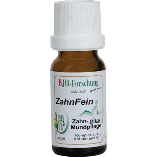BJH ZahnFein Drops 1X10 ml vegetable oils for teeth - gums - fresh breath UK