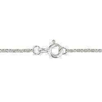 Black and White Diamond Cross Necklace UK