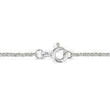 Black and White Diamond Cross Necklace UK