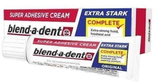BLEND A DENT Complete Original Denture Adhesive 47g UK