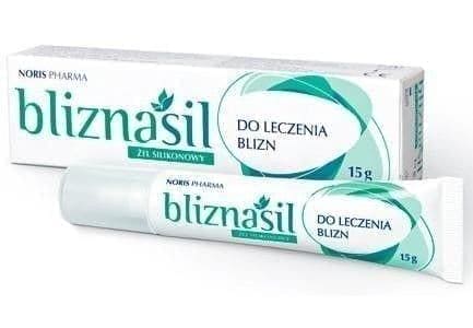 BLIZNASIL silicone gel 15g scar removal cream UK